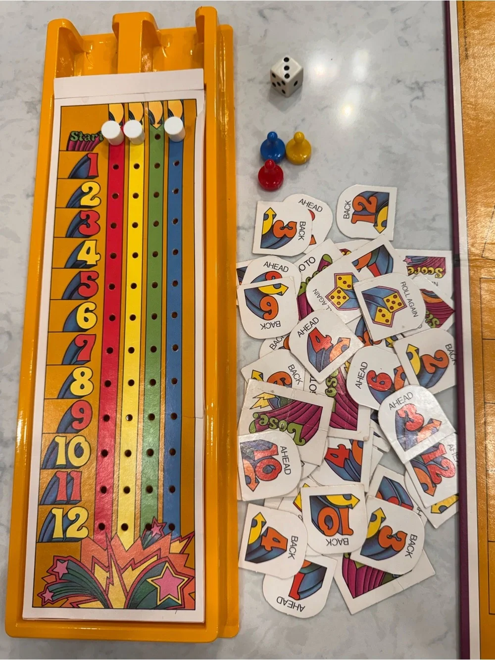 Vintage 1978 Parker Brothers BONKERS! Board Game No. 51 Retro 70s